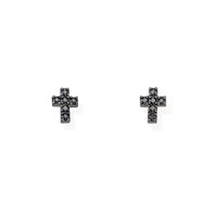 Orecchini Amen Donna Croci in Argento Zircone ORCRZN - ORCRZN